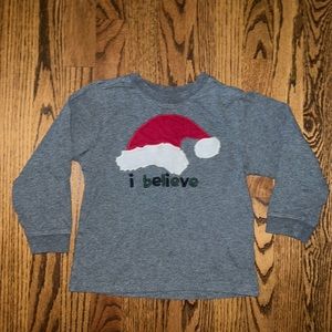 I believe Santa shirt 4T